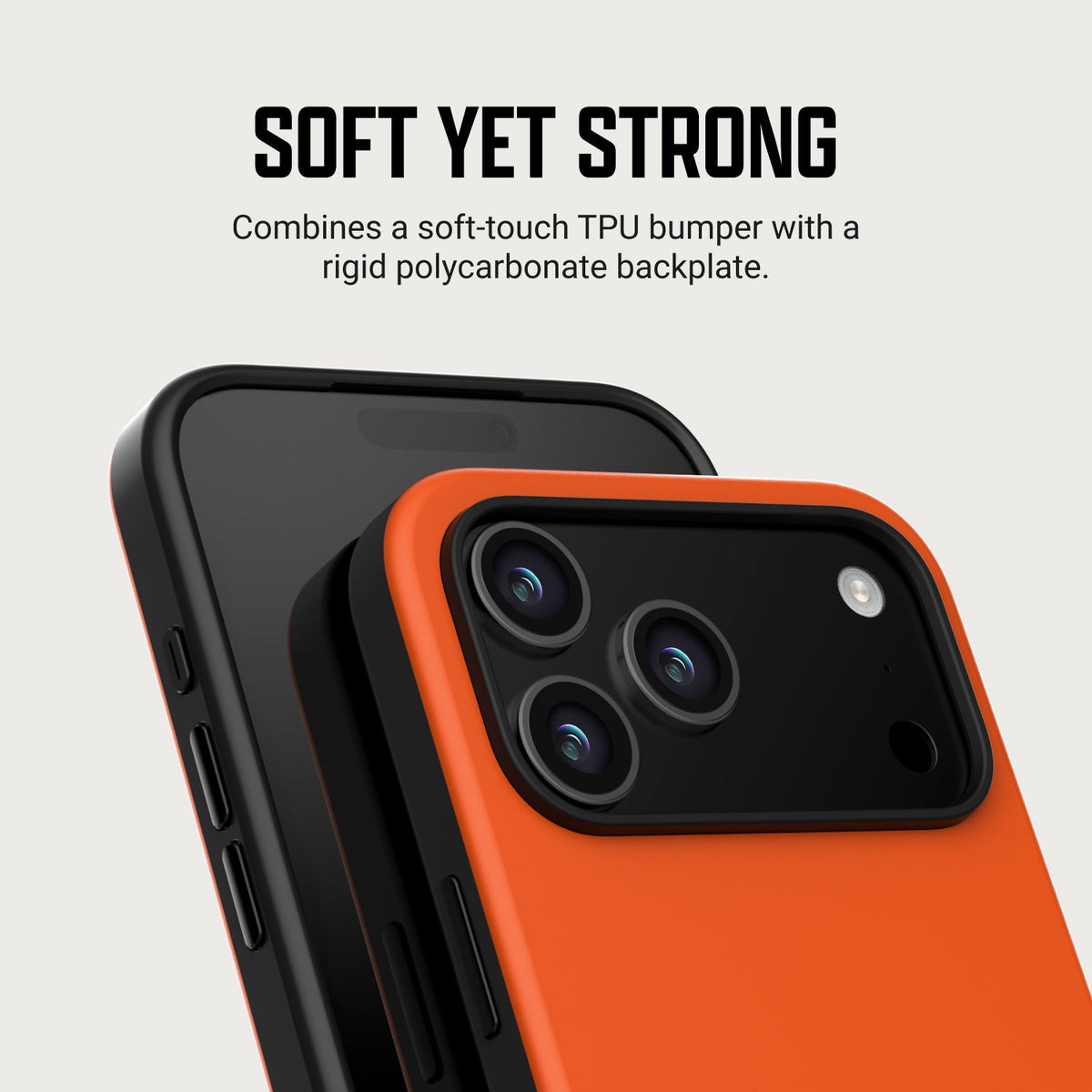 Ridge Phone Case - iPhone 18 Pro Max - Basecamp Orange