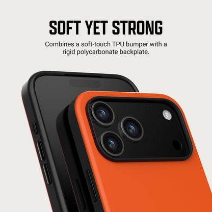 Ridge Phone Case - iPhone 18 Pro Max - Basecamp Orange