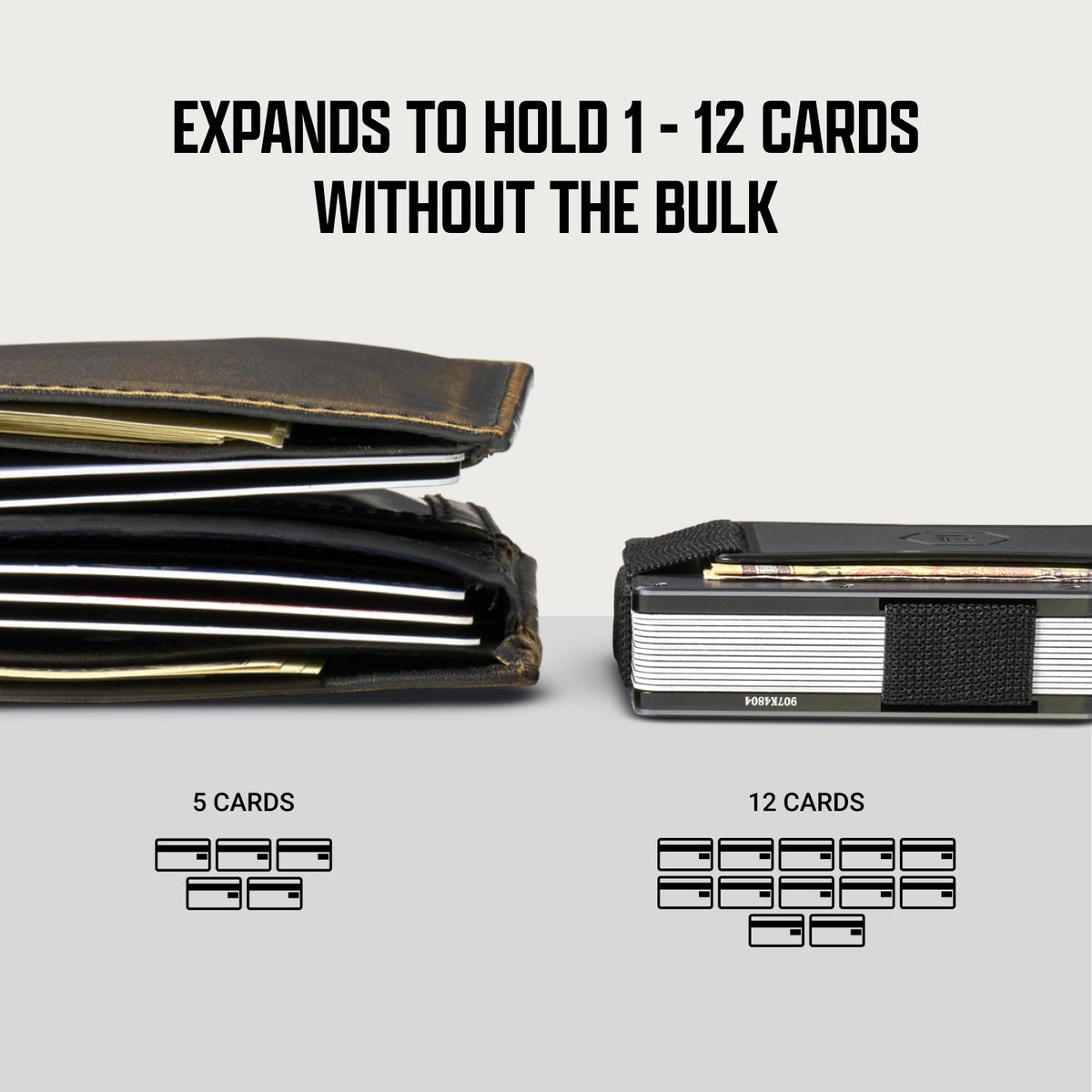 Ridge Wallet + Power Bank - Stonewashed Titanium + Matte Black — infographic 7